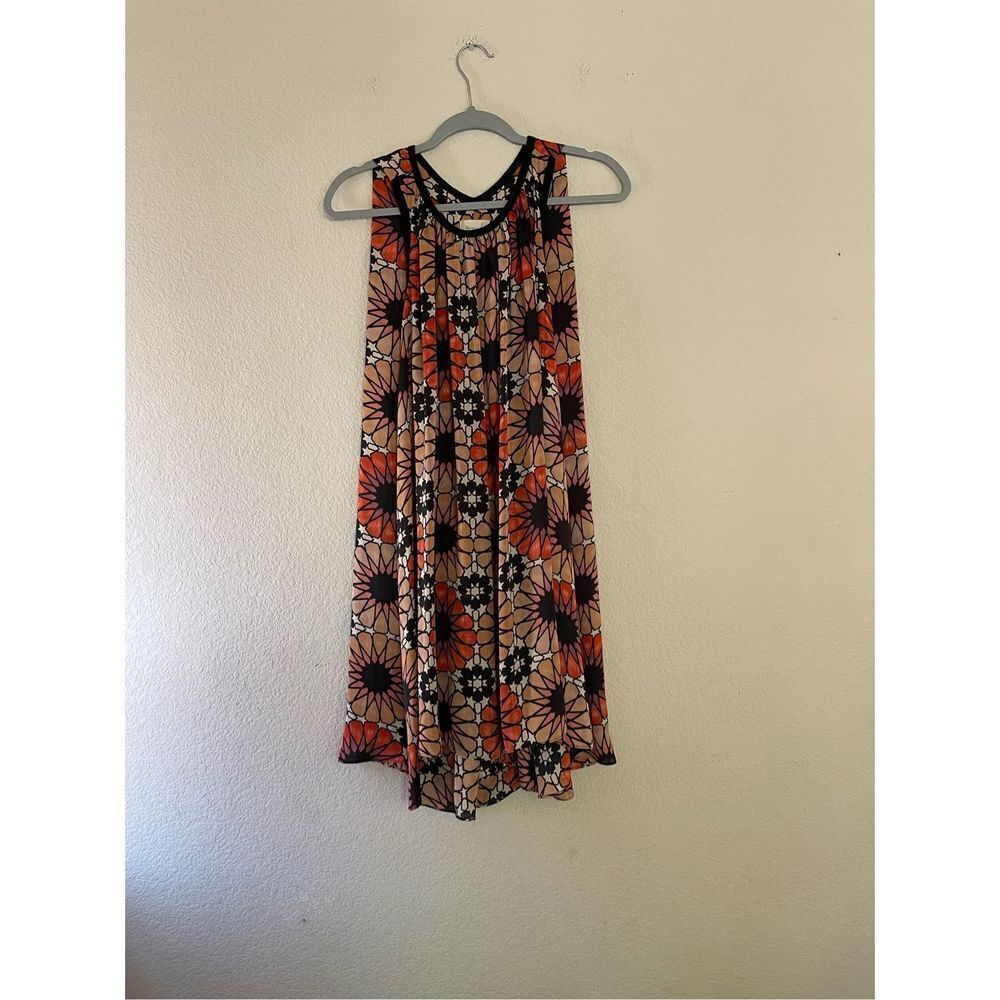 Anthropologie nomad by Morgan carper vintage inspired floral dress size‎ xs
